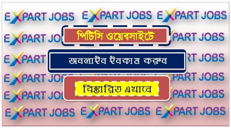 পিটিসি ওয়েবসাইট থেকে অনলাইন ইনকাম করুন [বিস্তারিত এখানে]